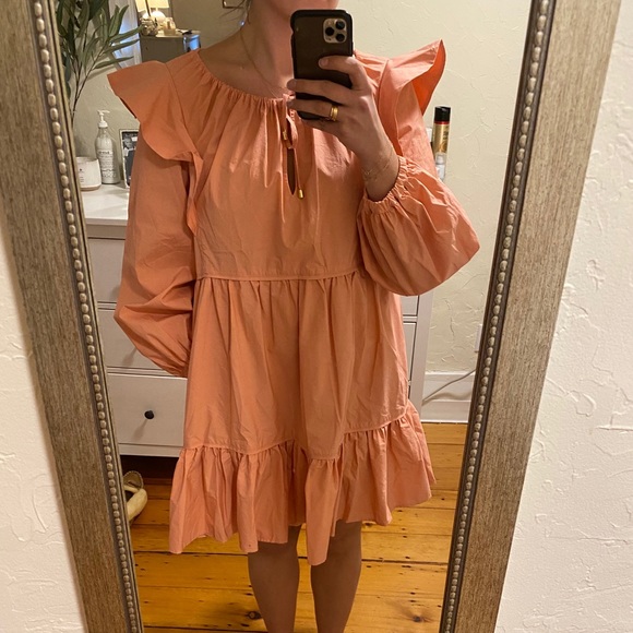 NWT: Ephemera Pasteque Trapeze Mini Dress M/L - Picture 6 of 7